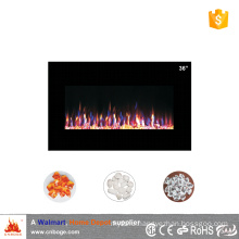 36" master flame 9cm thin wall mounted electric fireplace heater for decoration